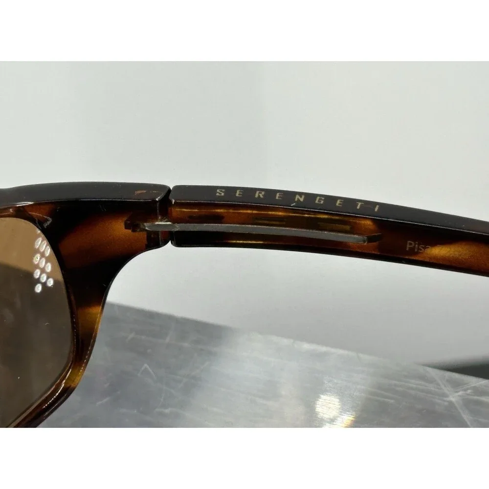 Serengeti Pisa 7280 Shiny Tortoise Frame Made In Italy (FRAME ONLY) (C1-2)